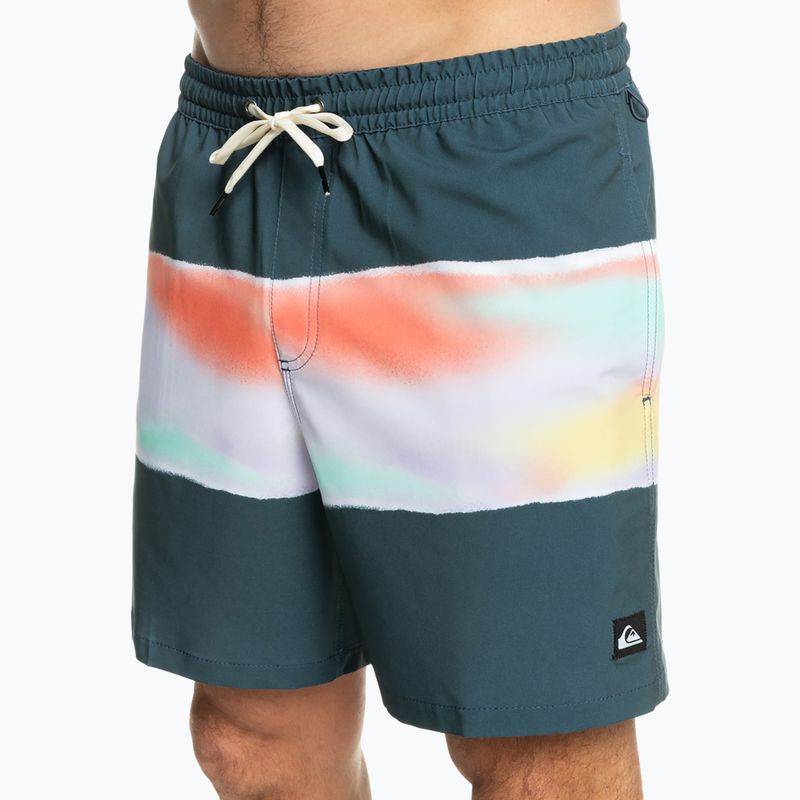 Szorty kąpielowe męskie Quiksilver Surfsilk Air-Brush Volley 17" midnight navy 5