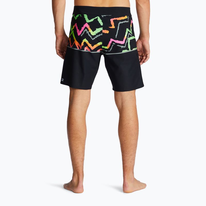 Szorty kąpielowe męskie Billabong Fifty50 Airlite neon 2