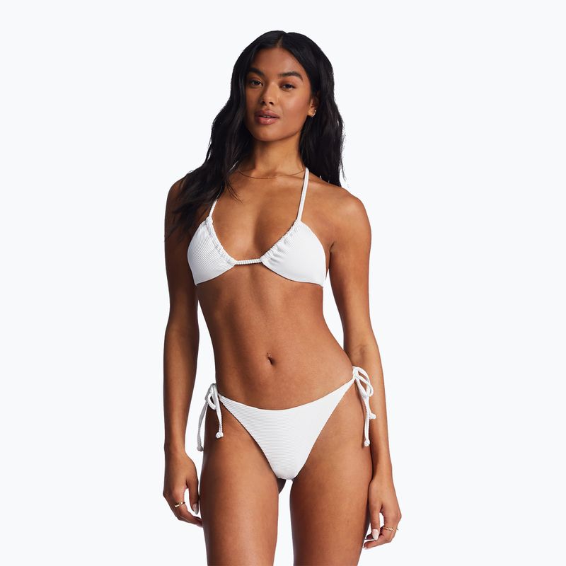 Dół od stroju kąpielowego Billabong Tanlines Tie Side Tanga white 2