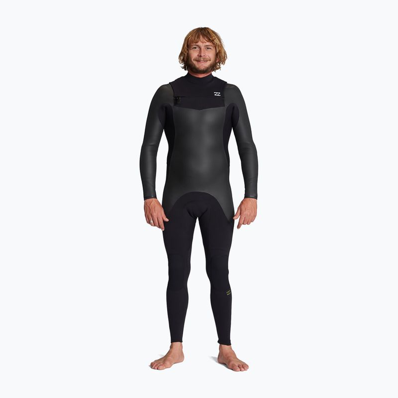 Pianka do pływania męska Billabong 3/2 mm Absolute OG Chest Zip black