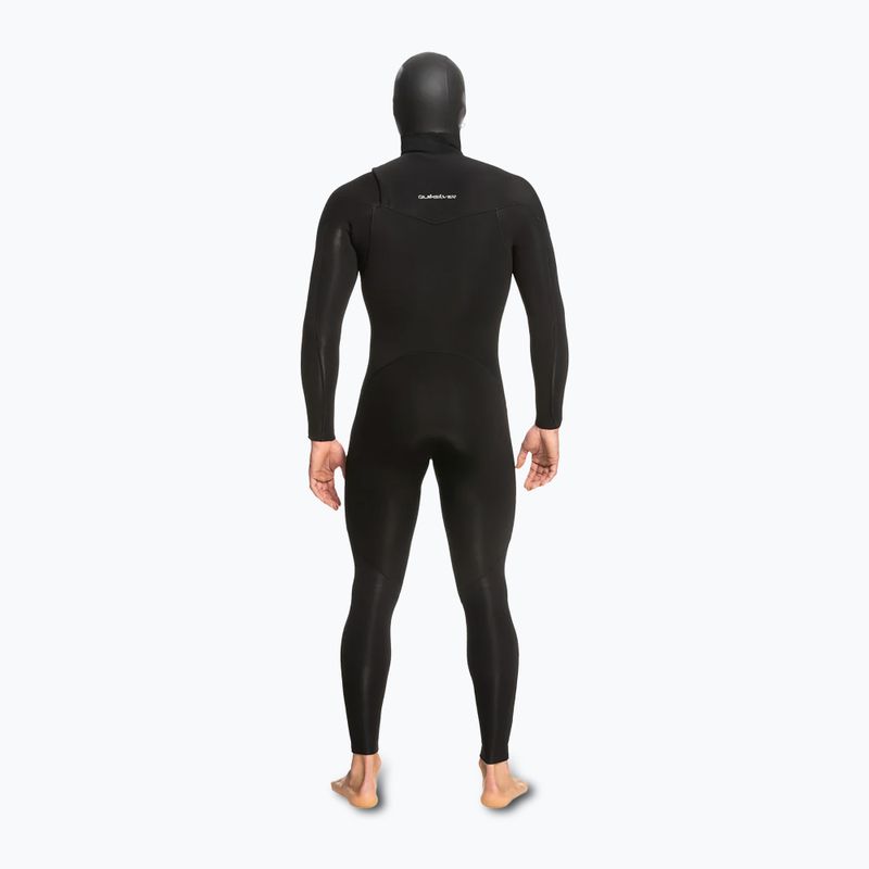 Pianka do pływania męska Quiksilver Everyday Sessions 5/4/3 mm Chest Zip Hooded black 2