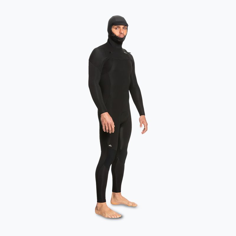 Pianka do pływania męska Quiksilver Everyday Sessions 5/4/3 mm Chest Zip Hooded black 3