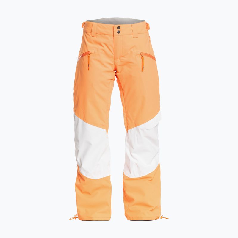 Spodnie snowboardowe damskie ROXY Chloe Kim Woodrose mock orange 9