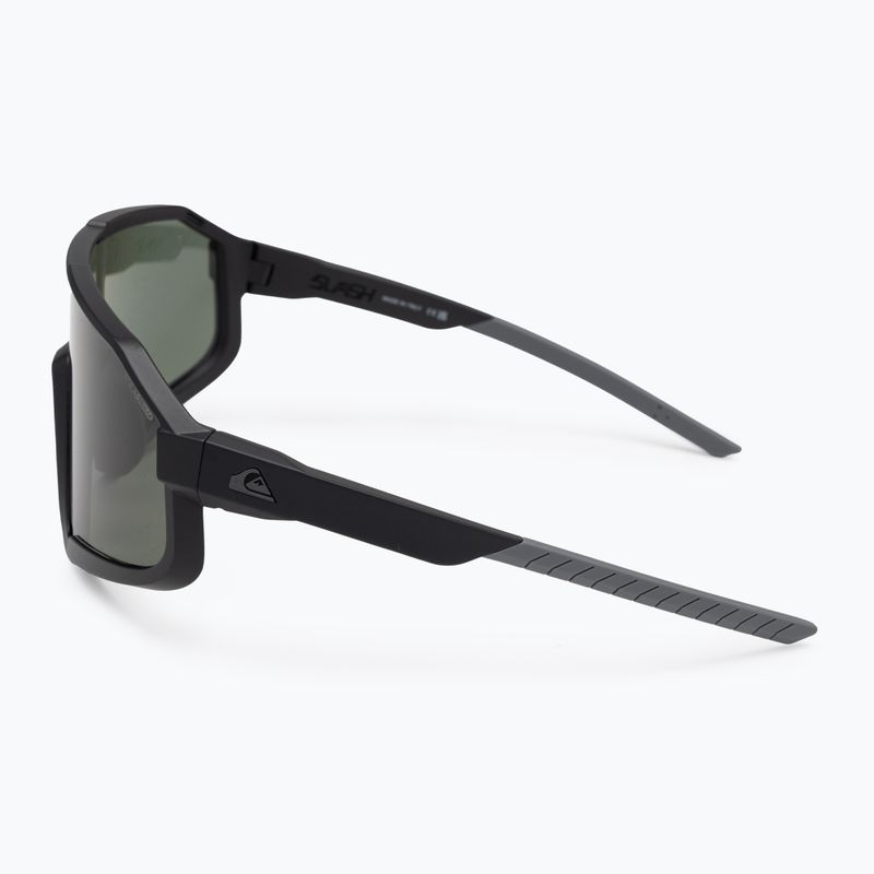 Okulary przeciwsłoneczne męskie Quiksilver Slash Plz black green plz 4