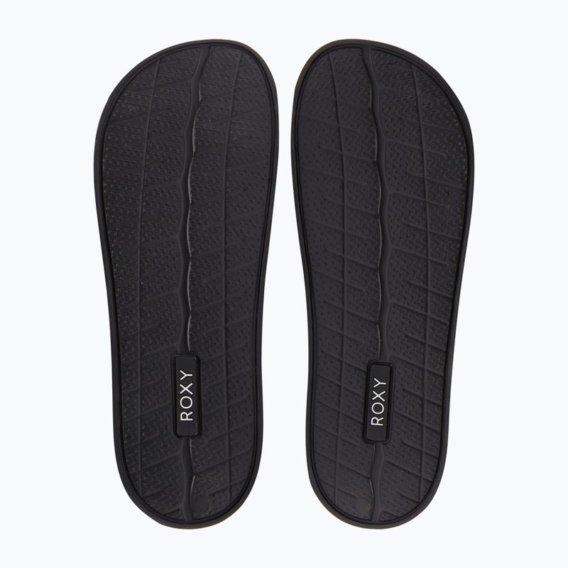 Klapki damskie ROXY Slippy Knit black 10