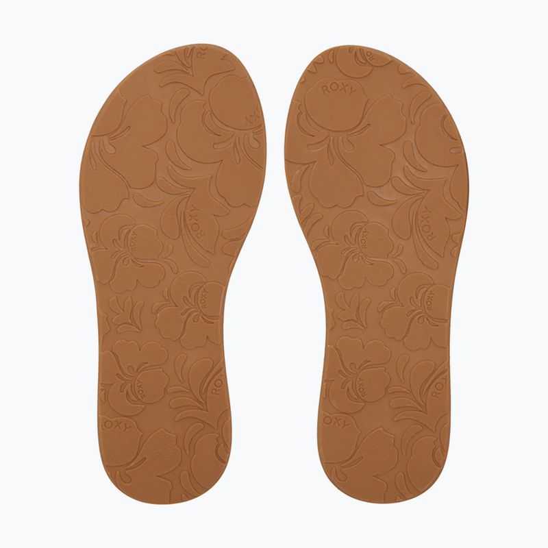 Japonki damskie ROXY Porto Motif tan 10