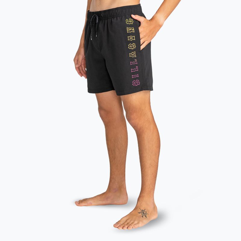 Szorty kąpielowe męskie Billabong All Day Heritage Layback 16" black 4