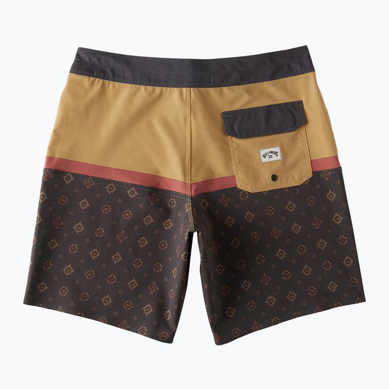 Szorty kąpielowe męskie Billabong Fifty50 Pro mustard 6