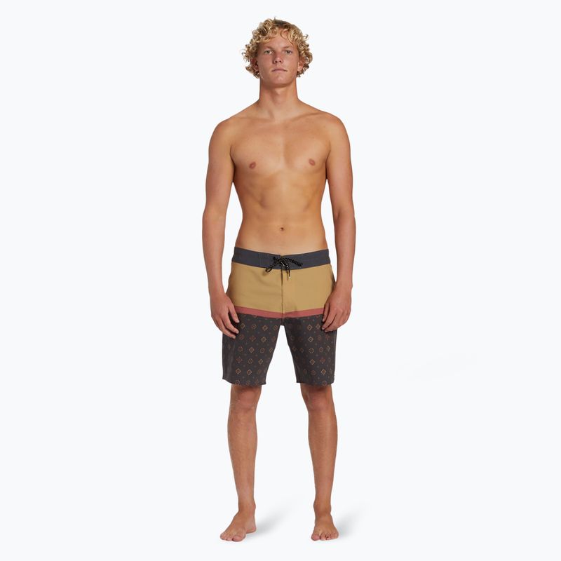 Szorty kąpielowe męskie Billabong Fifty50 Pro mustard 2