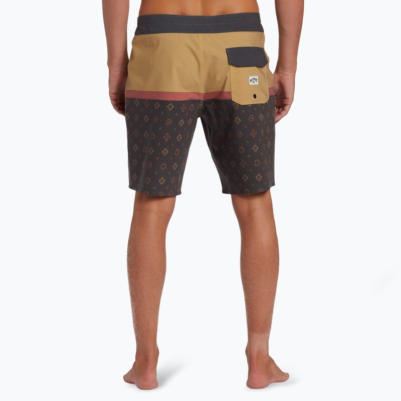 Szorty kąpielowe męskie Billabong Fifty50 Pro mustard 3