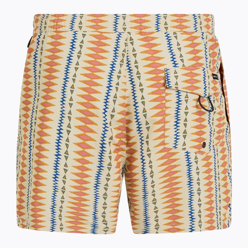 Szorty kąpielowe męskie Quiksilver Remade Mix Volley 16" oyster white 2