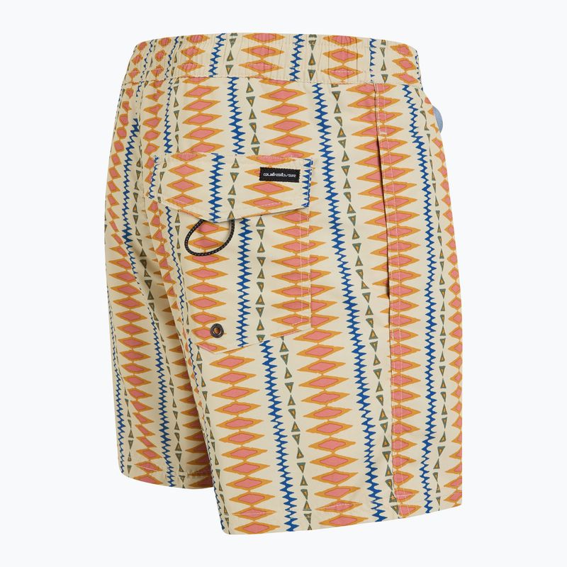 Szorty kąpielowe męskie Quiksilver Remade Mix Volley 16" oyster white 3