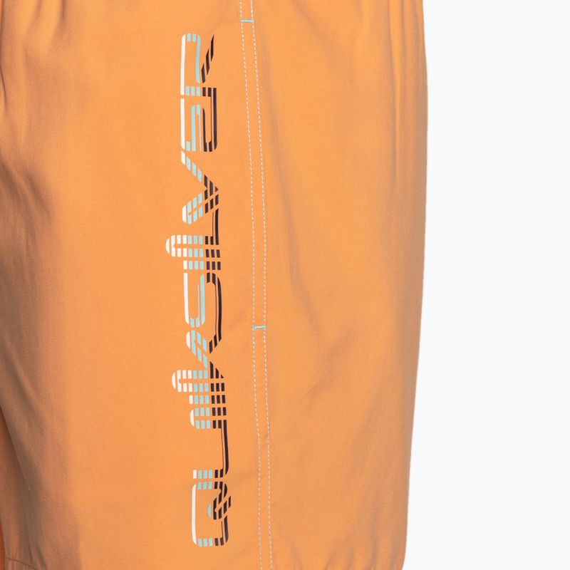 Szorty kąpielowe męskie Quiksilver Behind Waves 15" tangerine 3