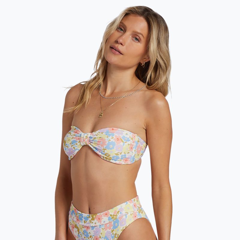 Góra od stroju kąpielowego Billabong Dream Chaser Tanlines Bandeau multicolor 3