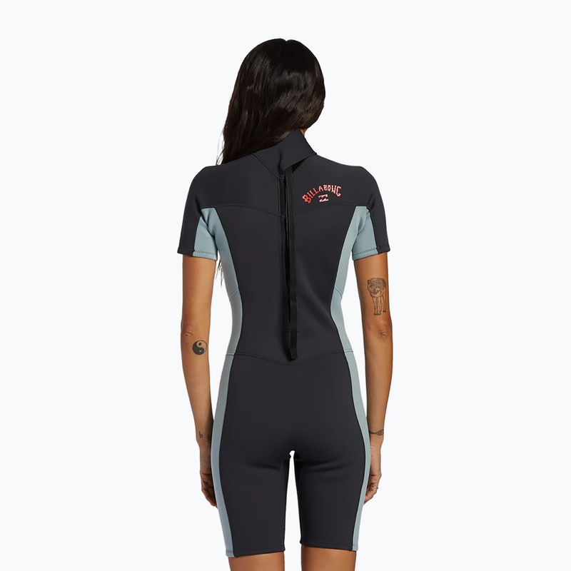 Pianka do pływania damska Billabong 2/2 mm Foil Spring washed black 3