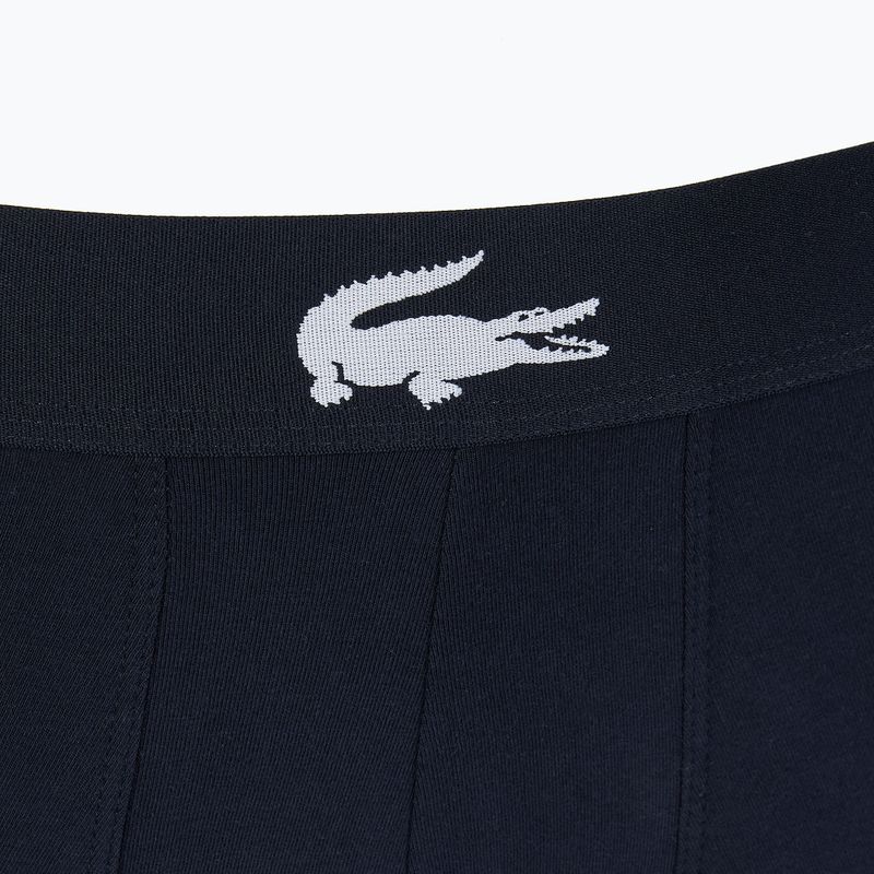 Bokserki Lacoste 5H1803 3 pary navy blue/white/silver china 14