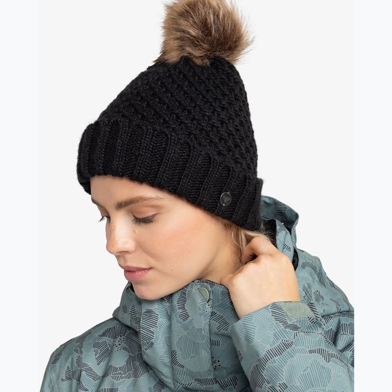 Czapka zimowa damska ROXY Blizzard true black 4