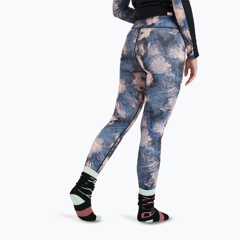 Spodnie termoaktywne damskie ROXY Daybreak Brushed Pants wild wind darknight 2