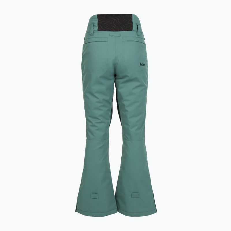 Spodnie snowboardowe damskie ROXY Diversion sea pine 8