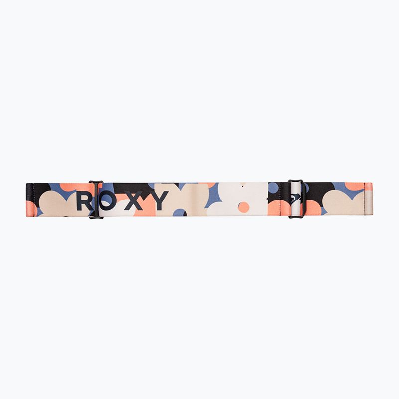Gogle snowboardowe dziecięce ROXY Sunny Ride Girl prima/silver mi 6