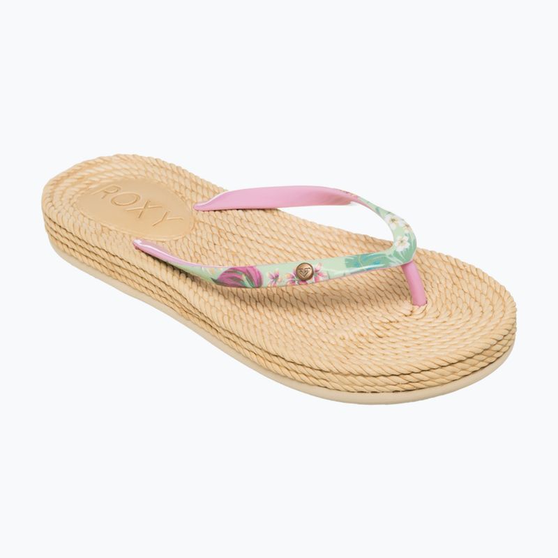 Japonki damskie ROXY South Beach III green/pink 8