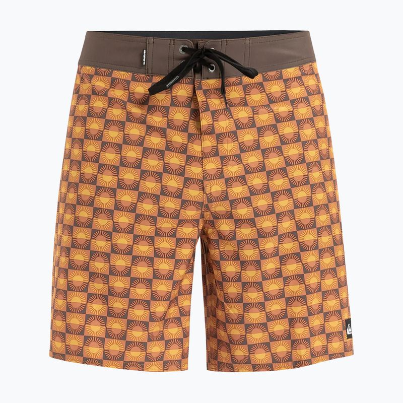 Szorty kąpielowe męskie Quiksilver Surfsilk Straight Leg 18" florever bran 7