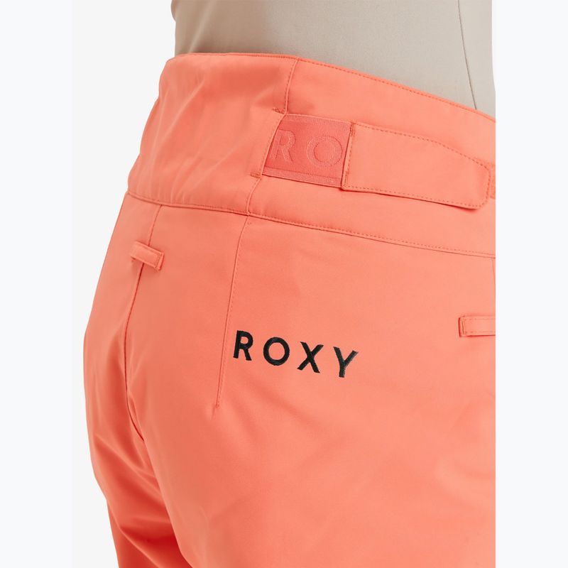Spodnie snowboardowe damskie ROXY Alpine Ridge coral chic 6