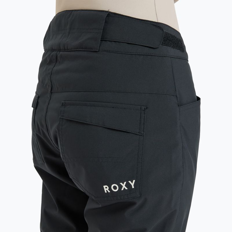 Spodnie snowboardowe damskie ROXY Backyard true black 4