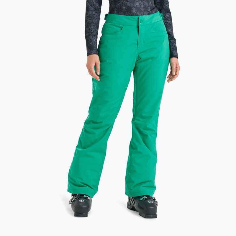 Spodnie snowboardowe damskie ROXY Backyard vivid green