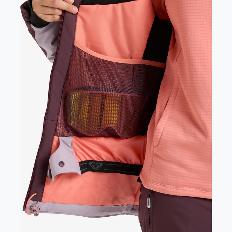 Kurtka snowboardowa damska ROXY Stormdash huckleberry 12