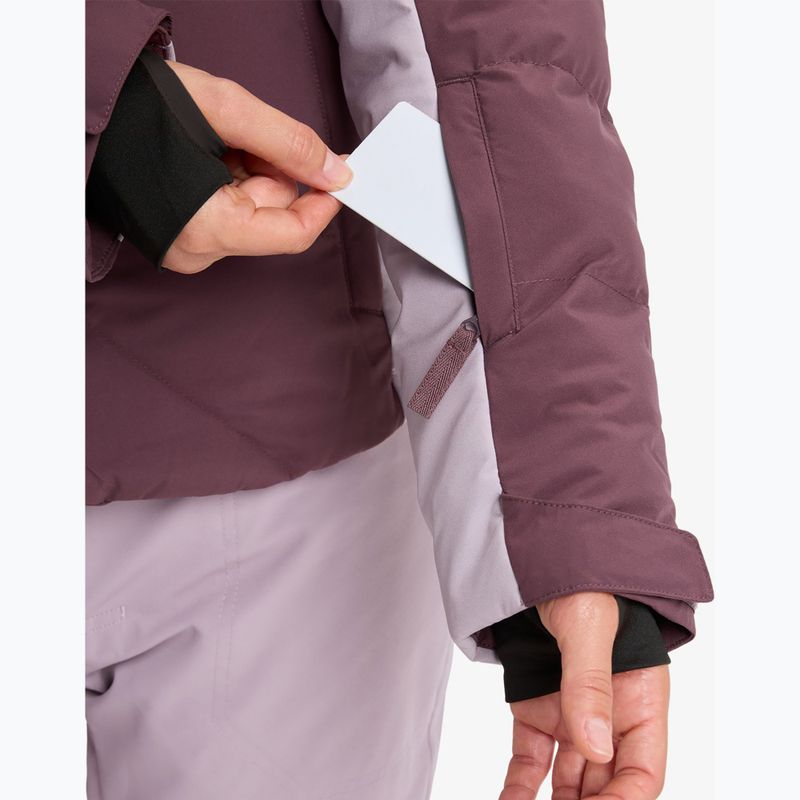 Kurtka snowboardowa damska ROXY Snowdrift huckleberry 11