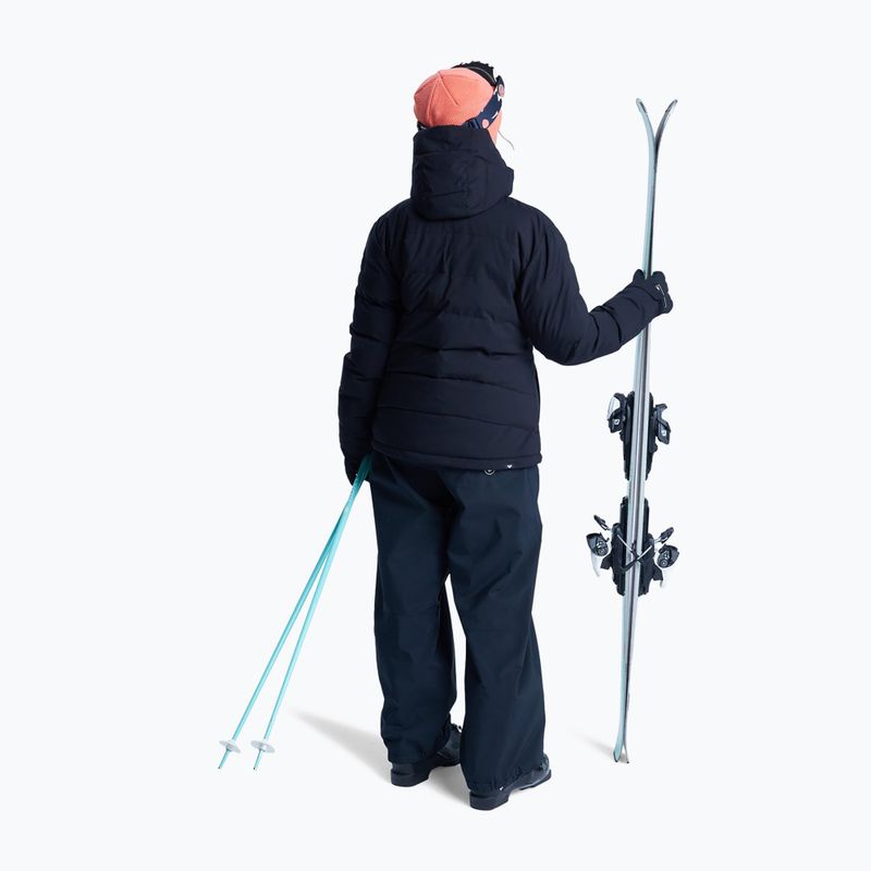 Kurtka snowboardowa damska ROXY Snowhill Puffy true black 5