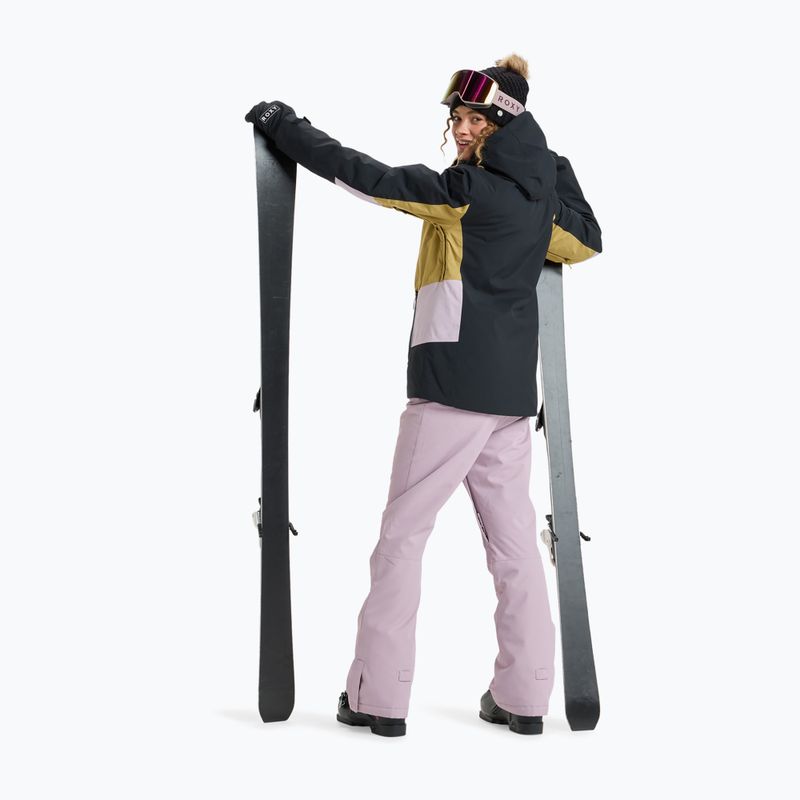 Kurtka snowboardowa damska ROXY Stormdash fennel seed 4