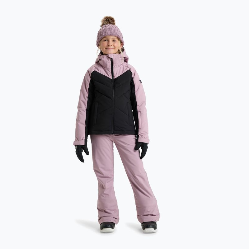 Kurtka snowboardowa dziecięca ROXY Snowsylva true black 2