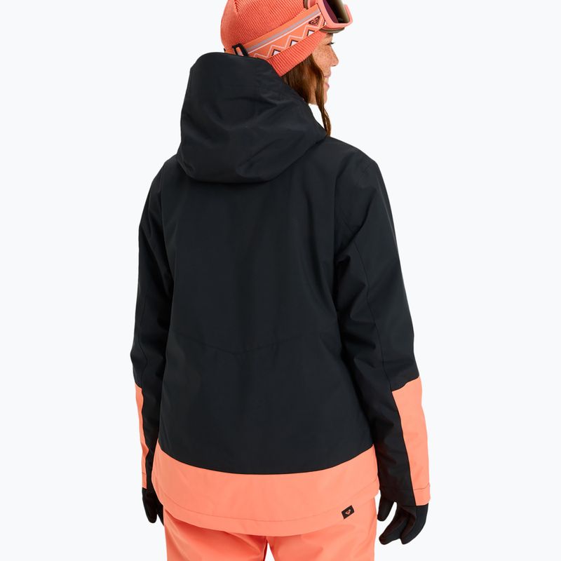 Kurtka snowboardowa damska ROXY Upwards true black 3