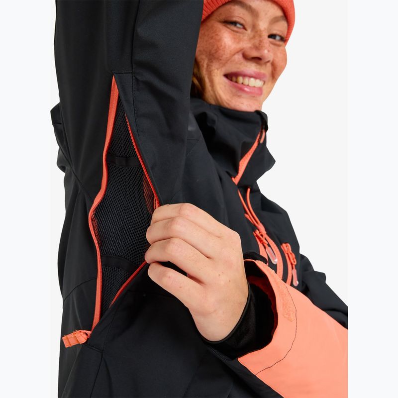 Kurtka snowboardowa damska ROXY Upwards true black 8