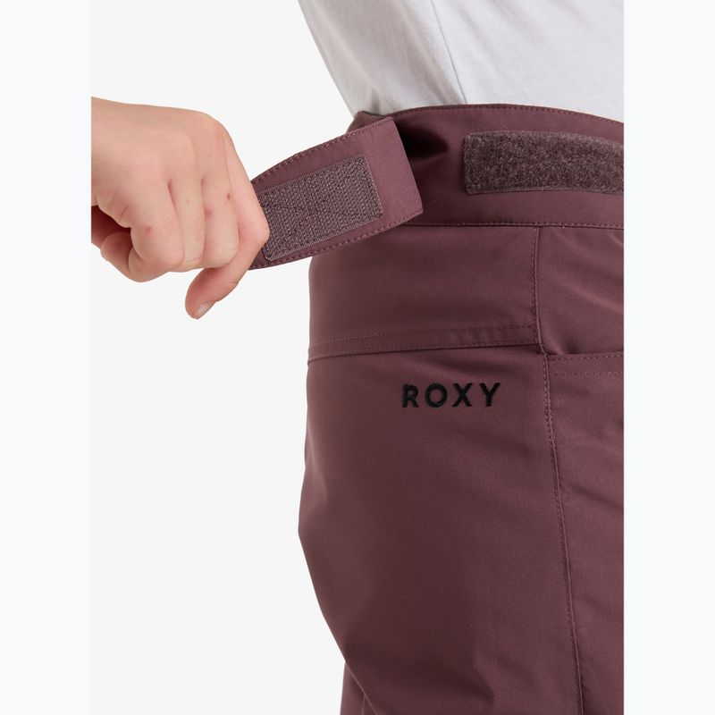 Spodnie snowboardowe dziecięce ROXY Backyard huckleberry 5