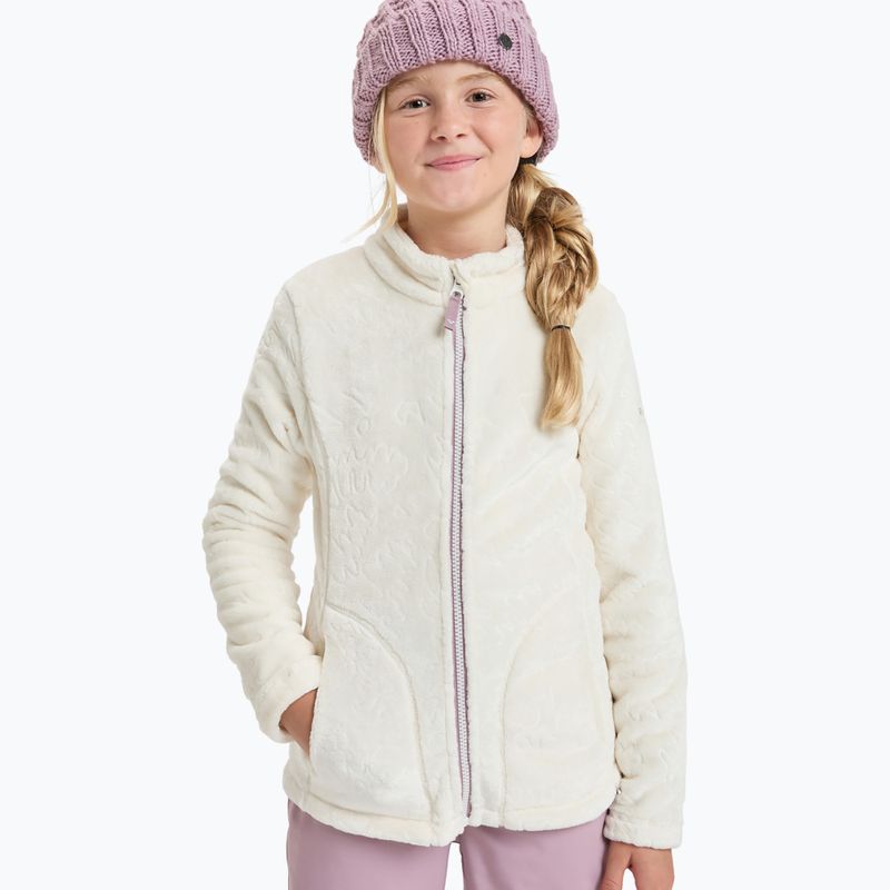 Bluza dziecięca ROXY Igloo whisper whit big/flower emboss