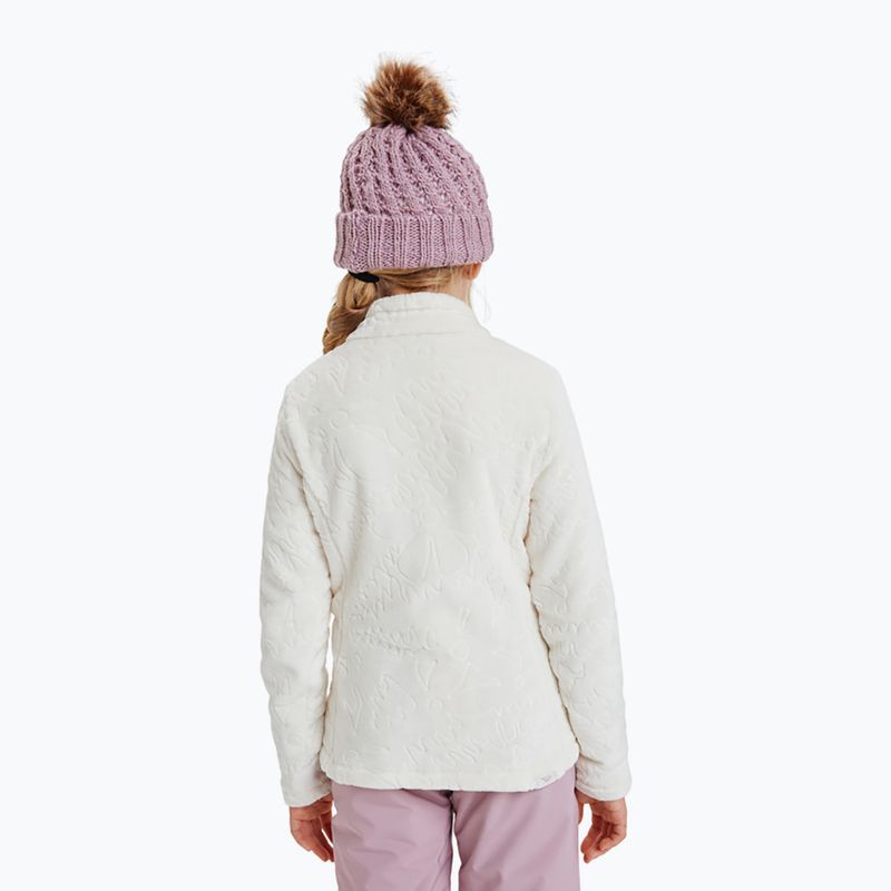 Bluza dziecięca ROXY Igloo whisper whit big/flower emboss 3