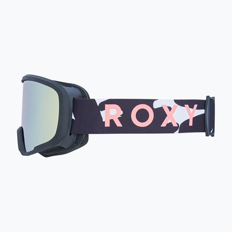 Gogle snowboardowe dziecięce ROXY Missy big flowers/clux ml orange 8
