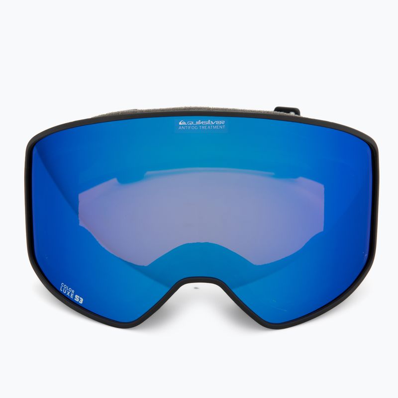 Gogle snowboardowe Quiksilver Storm black/black clux ml blue 2