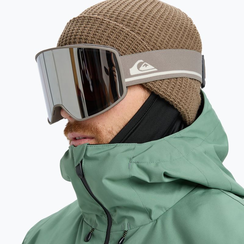Gogle snowboardowe Quiksilver Storm fallen rock/clux ml silver 11