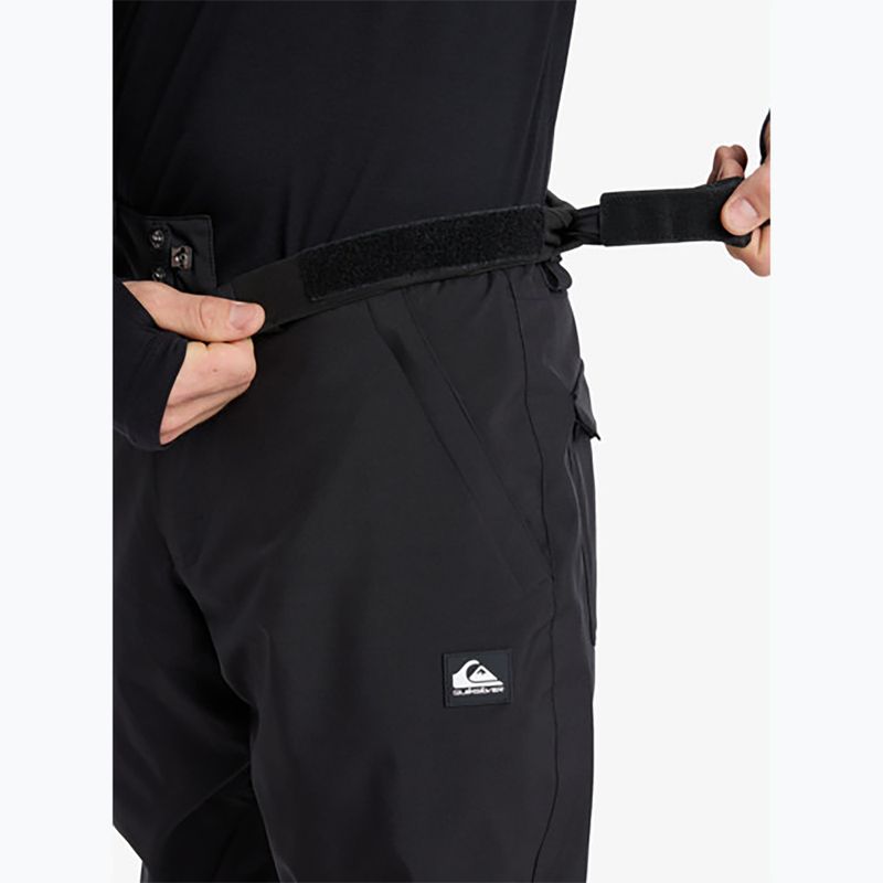 Spodnie snowboardowe męskie Quiksilver Estate EQYTP03237 true black 5