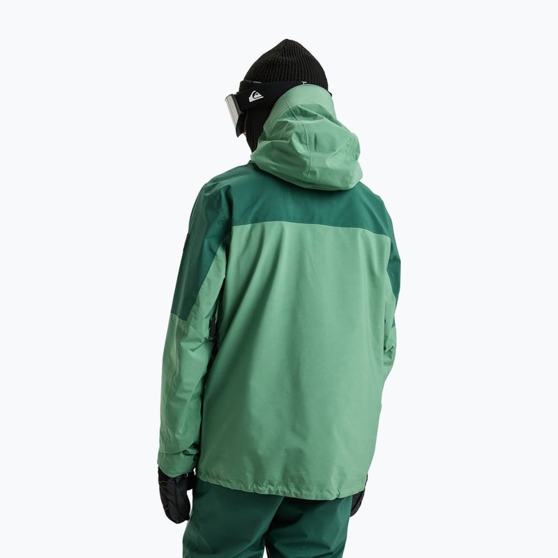 Kurtka snowboardowa męska Quiksilver Forever Stretch GTX dark ivy 3