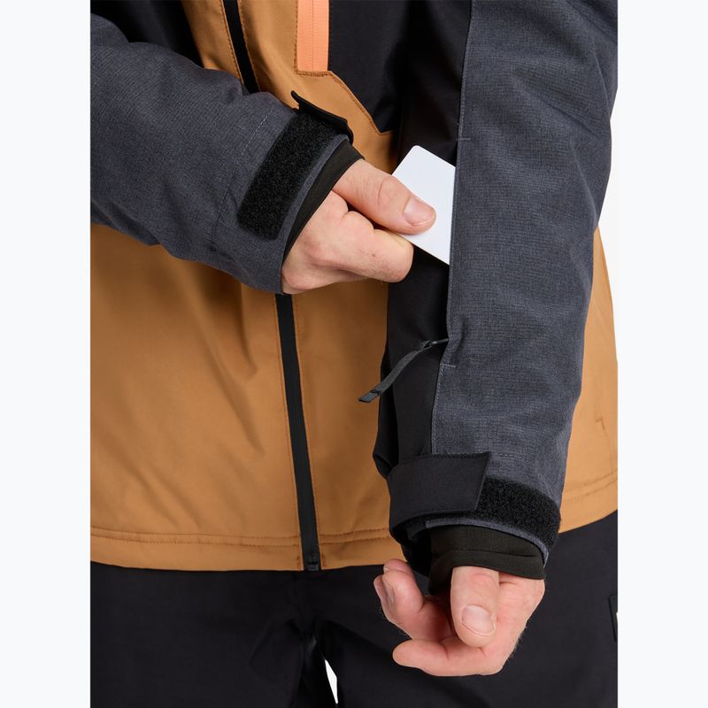 Kurtka snowboardowa męska Quiksilver Dawson true black 5