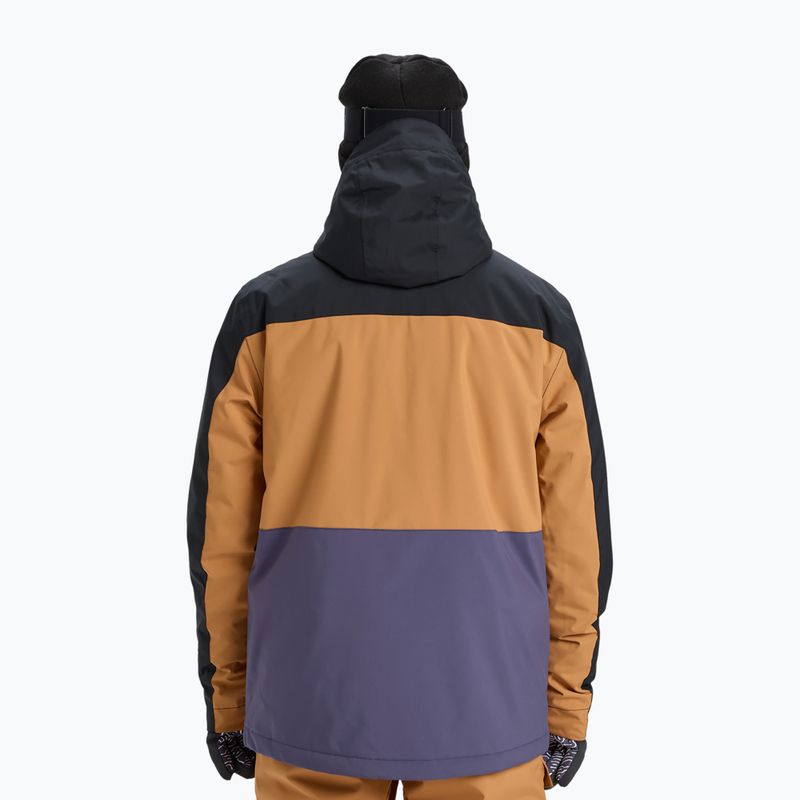 Kurtka snowboardowa męska Quiksilver Sycamore Block 20K almond 3