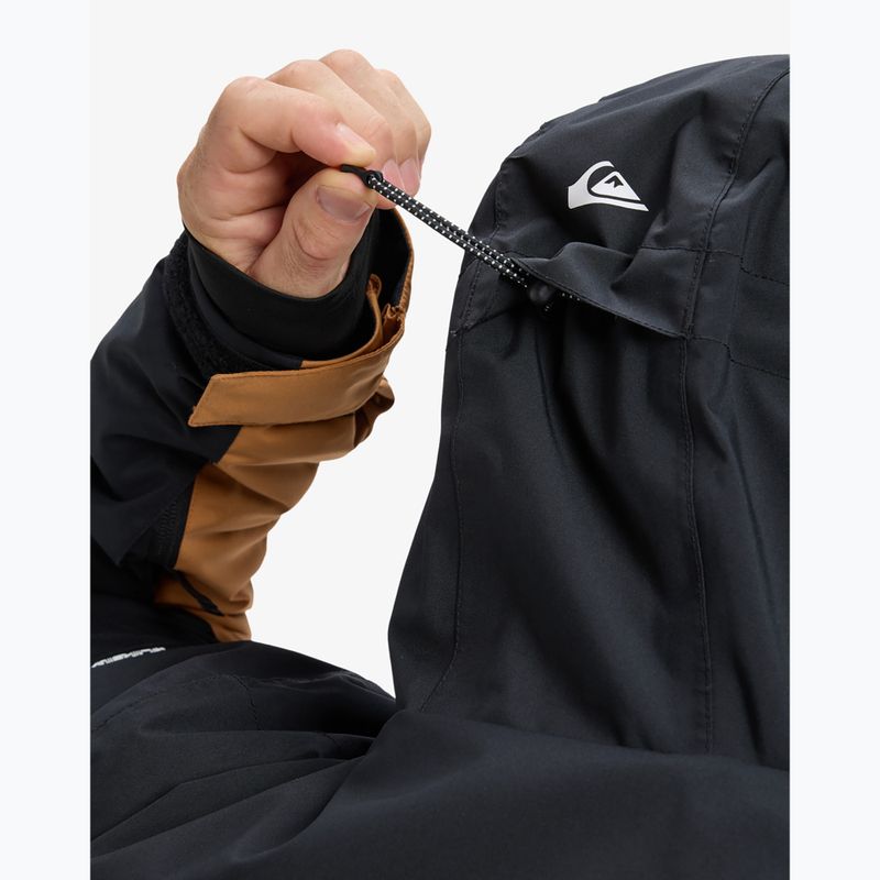 Kurtka snowboardowa męska Quiksilver Sycamore Block 20K almond 12