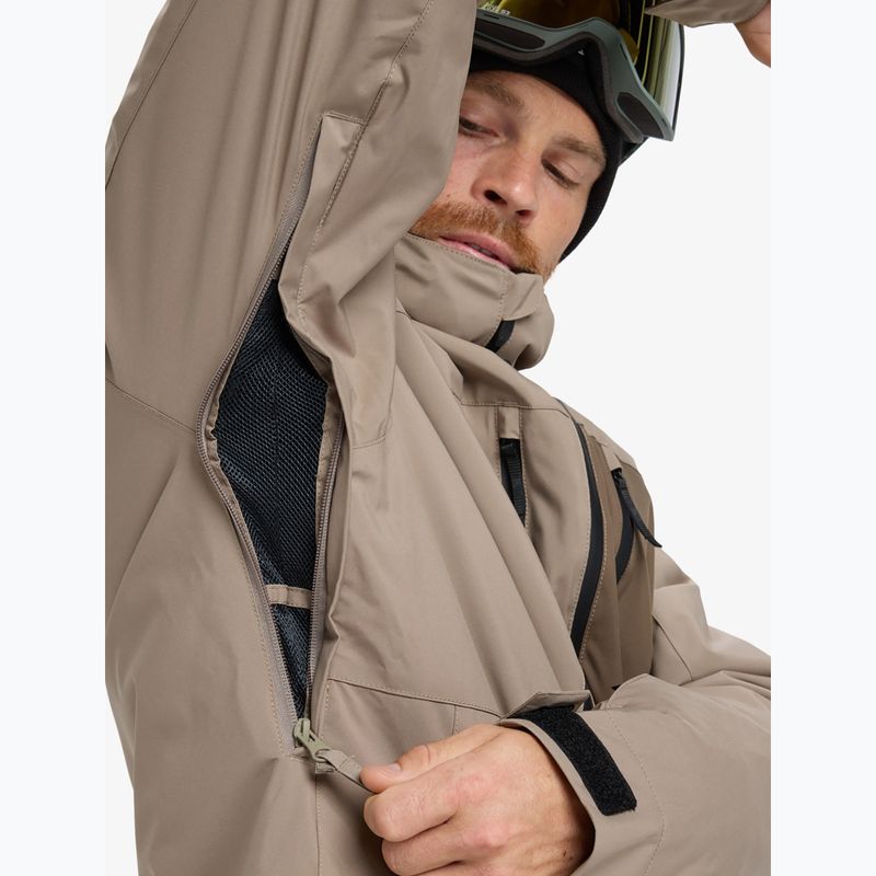Kurtka snowboardowa męska Quiksilver Sycamore Solid 20K fallen rock 7