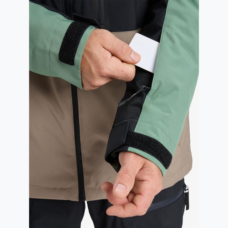 Kurtka snowboardowa męska Quiksilver Sycamore Block 20K dark ivy 5