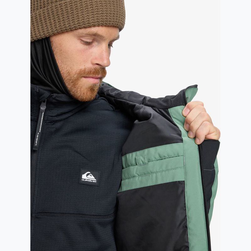 Kurtka snowboardowa męska Quiksilver Sycamore Block 20K dark ivy 12